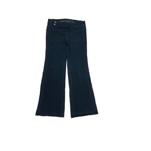 BeBop Flare Women's size 9 Dark Wash Blue Denim jeans